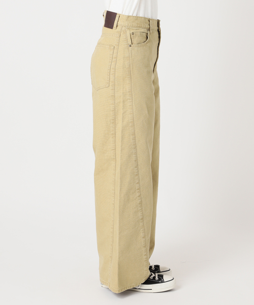 journal standard L'essage（ジャーナルスタンダードレサージュ）の「Duck NEW sideseam パンツ（その他パンツ・レディース・ベージュ・38/36）」の10枚目の写真