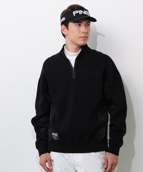 PING(ピン)の「長袖ハーフジップニット(ニット/セーター・メンズ・ブラック/グレー/ホワイト・LL/S/LL1/L/M)」の5枚目の写真