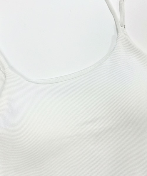 coca（coca）（コカ）の「OUT BRA ベーシックキャミソール（キャミソール・レディース・グレー/ブラック/ホワイト・S/M/L）」の19枚目の写真