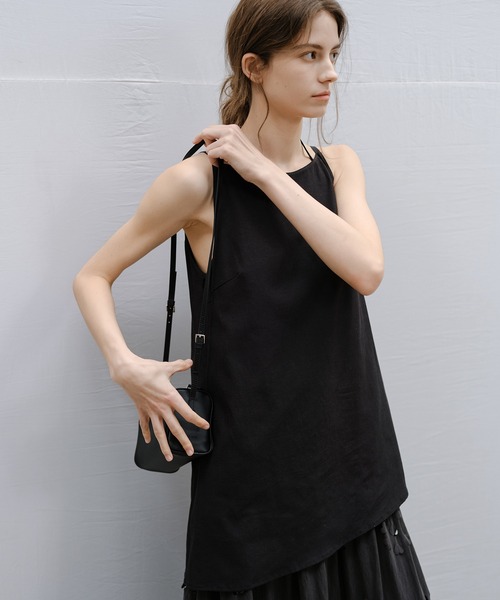tageechita(タジチタ)の「【tageechita】カットワークレース ドッキング ノースリーブワンピース(ワンピース・レディース・ライトベージュ/ブラック・L/M/S)」の13枚目の写真