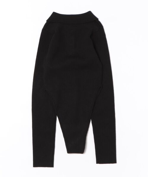 esutoreja（エストレジャ）の「ポロニットボディスーツ（ニット/セーター・レディース・ブラック/グレー/アイボリー・FREE）」の17枚目の写真