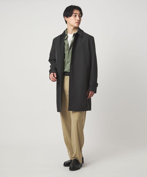 Dickies（ディッキーズ）の「【別注】＜Dickies＞GLR TR 1プリーツ ワイドテーパード パンツ スラックス（スラックス・メンズ・ベージュ/ダークグリーン・30inch/32inch/34inch）」の6枚目の写真