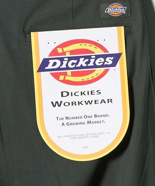 Dickies（ディッキーズ）の「【別注】＜Dickies＞GLR TR 1プリーツ ワイドテーパード パンツ スラックス（スラックス・メンズ・ベージュ/ダークグリーン・30inch/32inch/34inch）」の20枚目の写真
