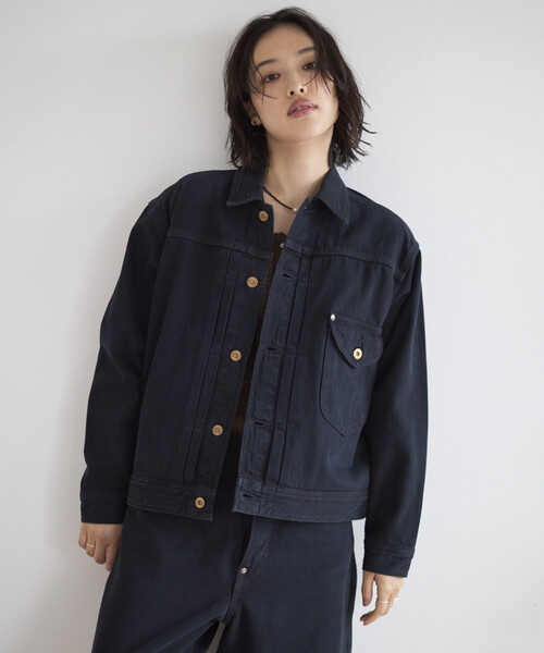 Lee × Firsthand/リー 別注 OVERDYE COWBOY JACKET /オーバーダイ