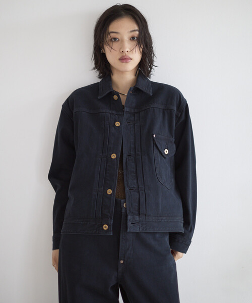 Lee × Firsthand/リー 別注 OVERDYE COWBOY JACKET /オーバーダイ