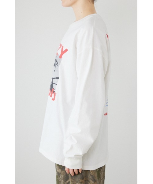 RODEO CROWNS WIDE BOWL(ロデオクラウンズワイドボウル)の「アソートバンドロングTシャツ(Tシャツ/カットソー・レディース・オフホワイト/チャコールグレー/ライトピンク・FREE)」の22枚目の写真