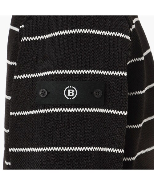 BRIEFING(ブリーフィング)の「【BRIEFING GOLF/ブリーフィングゴルフ】MEN’S WR STRIPE CREWNECK KNIT(Tシャツ/カットソー・メンズ・ホワイト/ブラック・M/L)」の6枚目の写真