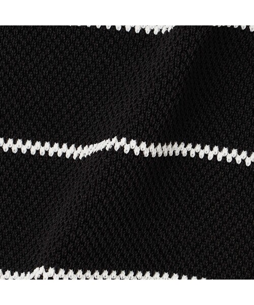 BRIEFING(ブリーフィング)の「【BRIEFING GOLF/ブリーフィングゴルフ】MEN’S WR STRIPE CREWNECK KNIT(Tシャツ/カットソー・メンズ・ホワイト/ブラック・M/L)」の3枚目の写真