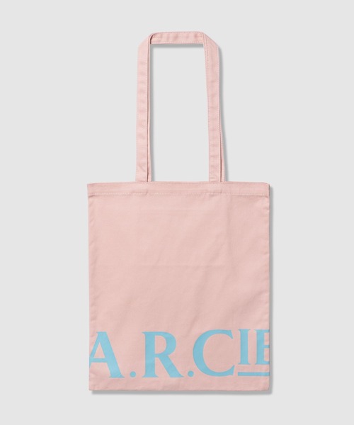 AMERICAN RAG CIE（アメリカンラグシー）の「【AMERICAN RAG CIE】  ロゴトート（ユニセックス）（トートバッグ・レディース・ネイビー/ベビーピンク/ブルーグレー/オリーブ/オフホワイト/ブルー・FREE）」の6枚目の写真