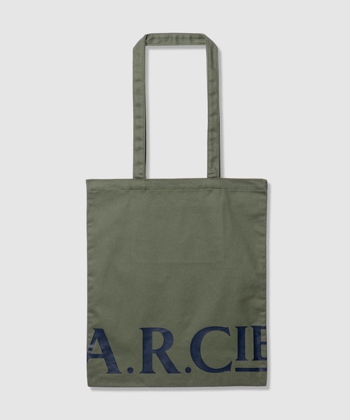 AMERICAN RAG CIE（アメリカンラグシー）の「【AMERICAN RAG CIE】  ロゴトート（ユニセックス）（トートバッグ・レディース・ネイビー/ベビーピンク/ブルーグレー/オリーブ/オフホワイト/ブルー・FREE）」の4枚目の写真