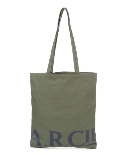 AMERICAN RAG CIE（アメリカンラグシー）の「【AMERICAN RAG CIE】  ロゴトート（ユニセックス）（トートバッグ・レディース・ネイビー/ベビーピンク/ブルーグレー/オリーブ/オフホワイト/ブルー・FREE）」の22枚目の写真