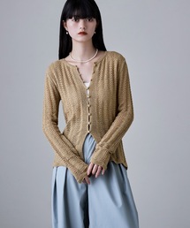 etoll. | ループヤーンクロシェニットカーディガン(カーディガン/ボレロ)