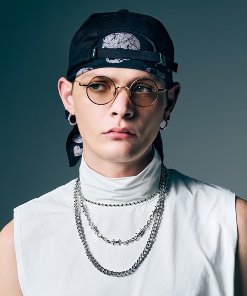 glamb（グラム）の「Triple Layer Wallet Chain / トリプルレイヤーウォレットチェーン（ウォレットチェーン・メンズ・シルバー・FREE）」の2枚目の写真