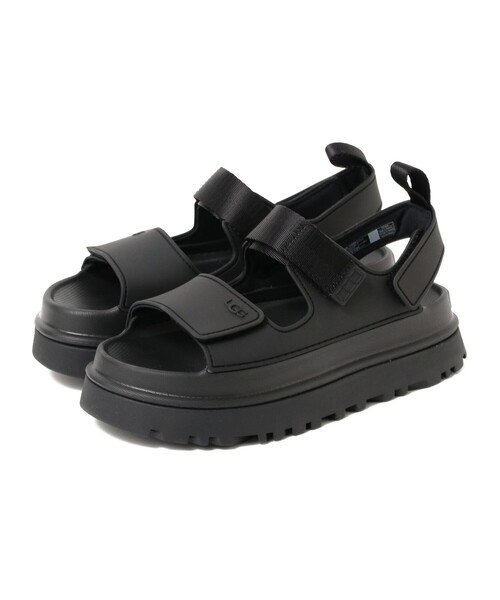 UGG(アグ)の「UGG(R) / GoldenGlow(サンダル・レディース・ブラック/ピンク・7/6/5/8)」の2枚目の写真