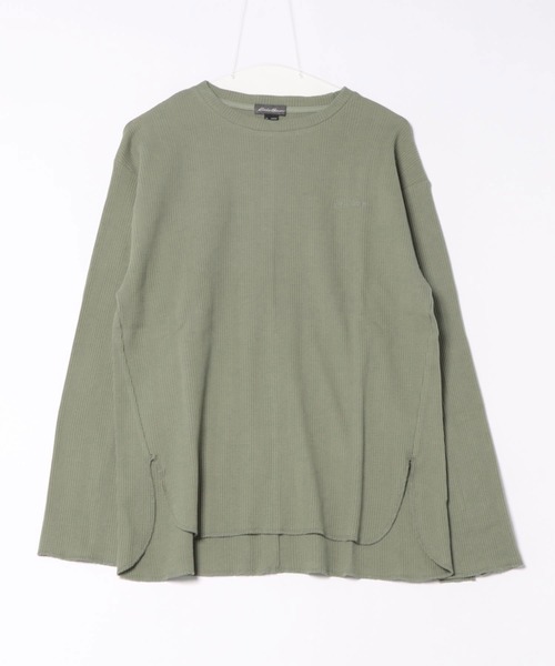 Eddie Bauer(エディーバウアー)の「イージー ワッフル 長袖プルオーバー(Tシャツ/カットソー・レディース・カーキ/ブラック/ダークベージュ・S/XL/L/M)」の16枚目の写真