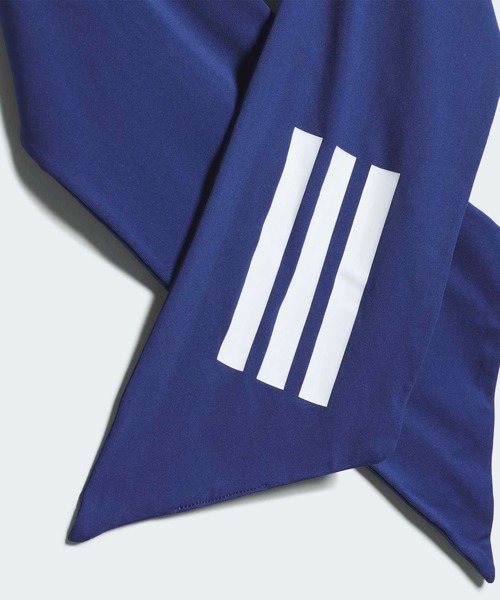 adidas(アディダス)の「クールタッチ スカーフ / アディダス adidas(ストール/ショール・メンズ・ホワイト/ブルー・FREE)」の7枚目の写真