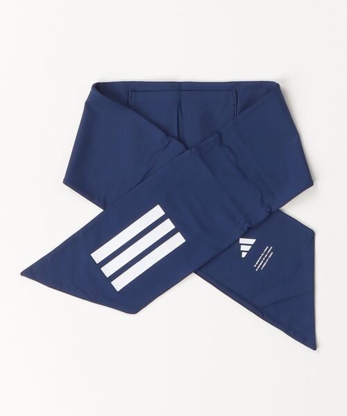 adidas(アディダス)の「クールタッチ スカーフ / アディダス adidas(ストール/ショール・メンズ・ホワイト/ブルー・FREE)」の4枚目の写真