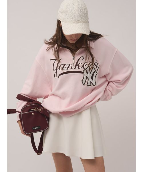 SNIDEL（スナイデル）の「【SNIDEL|NEW ERA®】SNロゴキャップ（キャップ・レディース・マルチ/アイボリー/ネイビー/ピンク/ブラウン・F）」の10枚目の写真