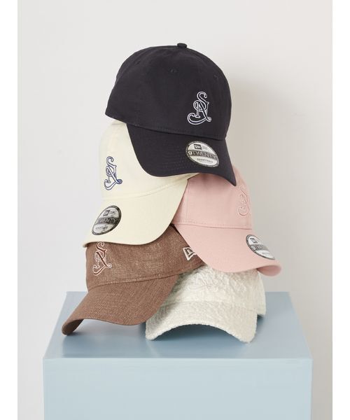 SNIDEL（スナイデル）の「【SNIDEL|NEW ERA®】SNロゴキャップ（キャップ・レディース・マルチ/アイボリー/ネイビー/ピンク/ブラウン・F）」の12枚目の写真