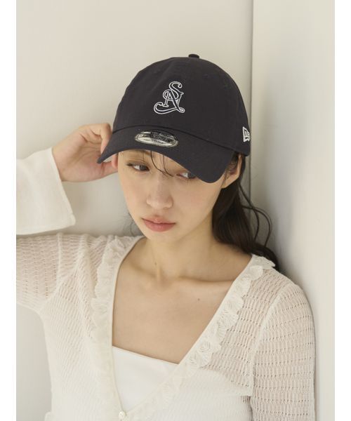 SNIDEL（スナイデル）の「【SNIDEL|NEW ERA®】SNロゴキャップ（キャップ・レディース・マルチ/アイボリー/ネイビー/ピンク/ブラウン・F）」の22枚目の写真