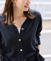 FRAMeWORK | ペーパーコットン Vカーディガン(カーディガン/ボレロ)