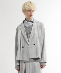 HARE | ショートプリーツジャケット(HARE)(テーラードジャケット)