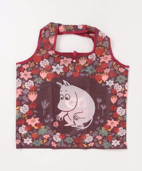 MOOMIN(ムーミン)の「【 MOOMIN 】 くるくるショッピングバッグA 26S2(エコバッグ/サブバッグ・レディース・チャコールグレー/グレー/ブラウン・FREE)」の1枚目の写真