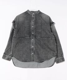 Scrap Book（スクラップブック）の「【CYAN TOKYO】ピンタックフリルウエスタンシャツ（シャツ/ブラウス）」