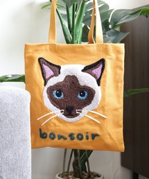 もこもこ刺繍 トートバッグ