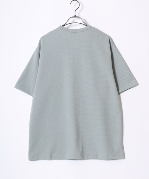 ANPAS（アンパス）の「Dry Waffle Henley Short-Sleeve Tee / ドライワッフルヘンリーネック 半袖Tシャツ 無地 半T メンズ シンプル 吸水速乾（Tシャツ/カットソー・メンズ・ブラウン/ホワイト/ブラック/ライトカーキ・XL/L/M）」の15枚目の写真