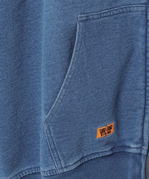 niko and...（ニコアンド）の「【FISHS EDDY(フィッシュエディ)】フーディ【UNISEX】（パーカー・レディース・ブルー/チャコール・MEDIUM/LARGE）」の22枚目の写真