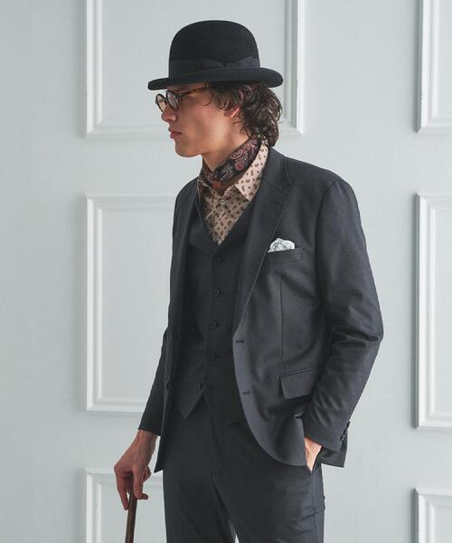 BOWLER HAT LABEL】ピンヘッドジャージ ジャケット（テーラード