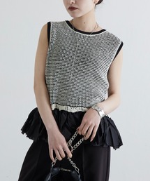 Lui's | フリンジジャガードニット(ニット/セーター)