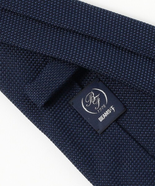 BEAMS F（ビームスエフ）の「シルク ソリッド ネクタイ（ネクタイ・メンズ・インディゴブルー/ネイビー・ONE SIZE）」の4枚目の写真