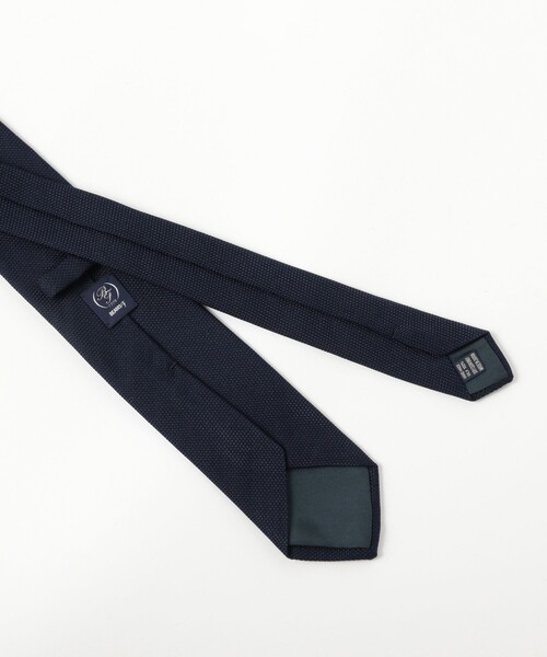 BEAMS F（ビームスエフ）の「シルク ソリッド ネクタイ（ネクタイ・メンズ・インディゴブルー/ネイビー・ONE SIZE）」の6枚目の写真
