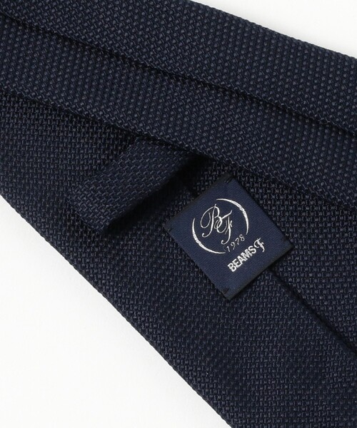 BEAMS F（ビームスエフ）の「シルク ソリッド ネクタイ（ネクタイ・メンズ・インディゴブルー/ネイビー・ONE SIZE）」の7枚目の写真