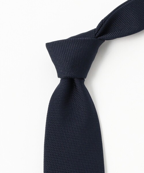 BEAMS F（ビームスエフ）の「シルク ソリッド ネクタイ（ネクタイ・メンズ・インディゴブルー/ネイビー・ONE SIZE）」の8枚目の写真