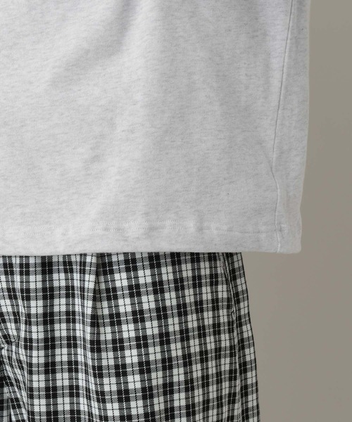 RAGEBLUE(レイジブルー)の「Drawstring Polo Shirt/ドロスト天竺ポロシャツ(Tシャツ/カットソー・メンズ・アッシュグレー/ネイビー・MEDIUM/LARGE)」の6枚目の写真