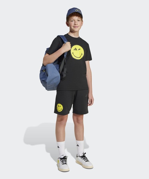 adidas(アディダス)の「adidas × Smileyworld グラフィック 半袖Tシャツ キッズ / アディダス adidas(Tシャツ/カットソー・キッズ・ホワイト/ブラック・130/140/150/160)」の14枚目の写真