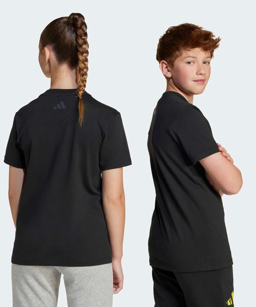 adidas(アディダス)の「adidas × Smileyworld グラフィック 半袖Tシャツ キッズ / アディダス adidas(Tシャツ/カットソー・キッズ・ホワイト/ブラック・130/140/150/160)」の9枚目の写真