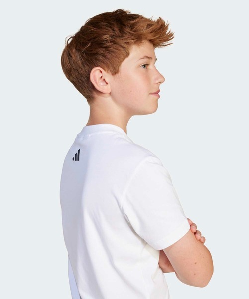 adidas(アディダス)の「adidas × Smileyworld グラフィック 半袖Tシャツ キッズ / アディダス adidas(Tシャツ/カットソー・キッズ・ホワイト/ブラック・130/140/150/160)」の7枚目の写真