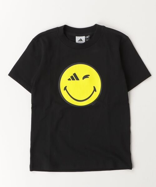 adidas(アディダス)の「adidas × Smileyworld グラフィック 半袖Tシャツ キッズ / アディダス adidas(Tシャツ/カットソー・キッズ・ホワイト/ブラック・130/140/150/160)」の16枚目の写真
