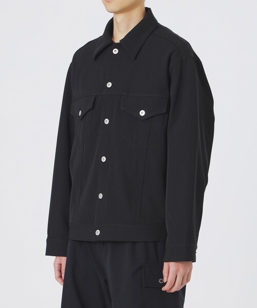 LOVELESS(ラブレス)の「バルキーツイルGジャン(ブルゾン・メンズ・ブラック・L/M/S)」の5枚目の写真