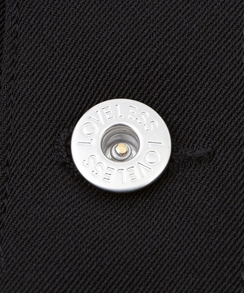 LOVELESS(ラブレス)の「バルキーツイルGジャン(ブルゾン・メンズ・ブラック・L/M/S)」の10枚目の写真
