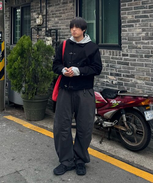 XERO（ゼロ）の「フィンガーホールフードロングスリーブ [メランジグレー]（パーカー・レディース・その他・LARGE/MEDIUM）」の5枚目の写真