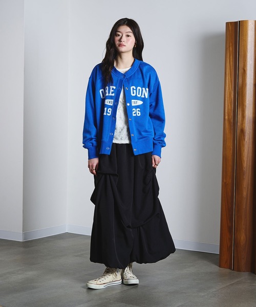 ROSE BUD（ローズバッド）の「TUCK BALLOON SKIRT（スカート・レディース・ブラック/ホワイト・ONE SIZE）」の14枚目の写真