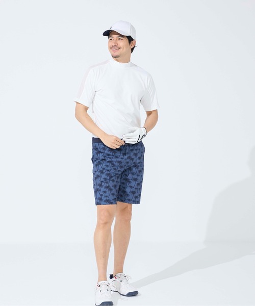 FILA GOLF(フィラゴルフ )の「半袖モックネックシャツ(Tシャツ/カットソー・メンズ・グレー/オフホワイト/ブラック・XX-LARGE/LARGE/X-LARGE/MEDIUM)」の6枚目の写真