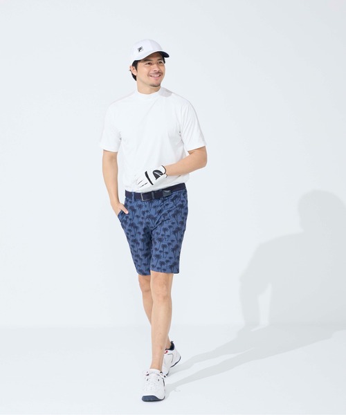 FILA GOLF(フィラゴルフ )の「半袖モックネックシャツ(Tシャツ/カットソー・メンズ・グレー/オフホワイト/ブラック・XX-LARGE/LARGE/X-LARGE/MEDIUM)」の8枚目の写真