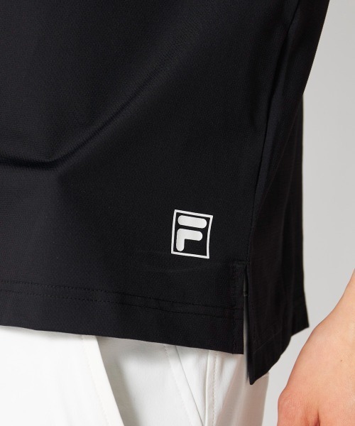 FILA GOLF(フィラゴルフ )の「半袖モックネックシャツ(Tシャツ/カットソー・メンズ・グレー/オフホワイト/ブラック・XX-LARGE/LARGE/X-LARGE/MEDIUM)」の19枚目の写真