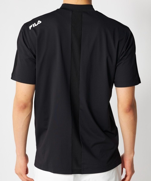 FILA GOLF(フィラゴルフ )の「半袖モックネックシャツ(Tシャツ/カットソー・メンズ・グレー/オフホワイト/ブラック・XX-LARGE/LARGE/X-LARGE/MEDIUM)」の17枚目の写真